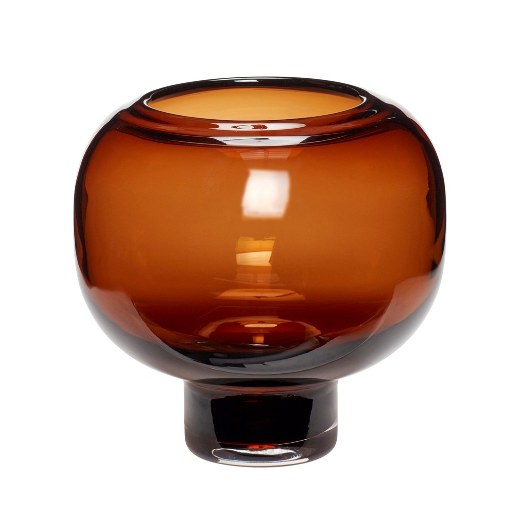 Hübsch Hübsch Vase Ø16 cm Oransje
