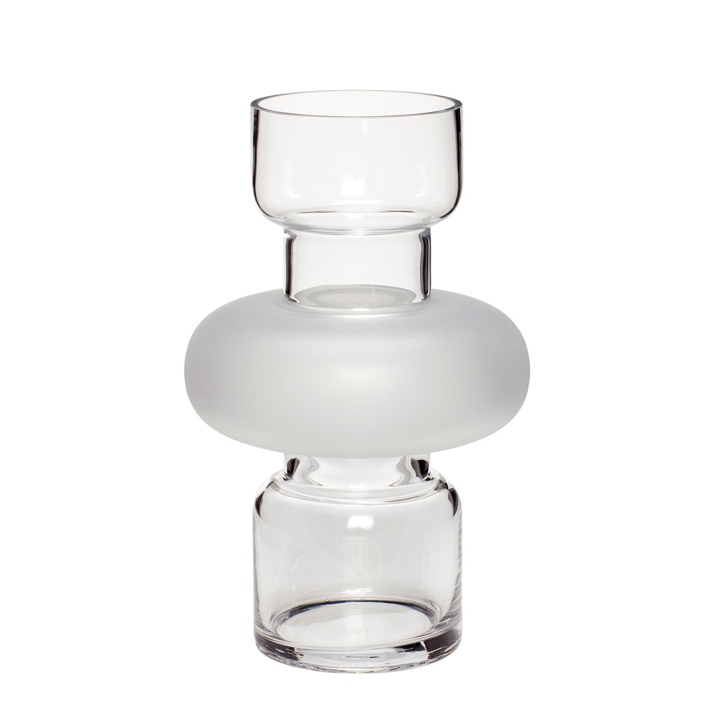 Hübsch Hübsch Vase 30 cm Klar