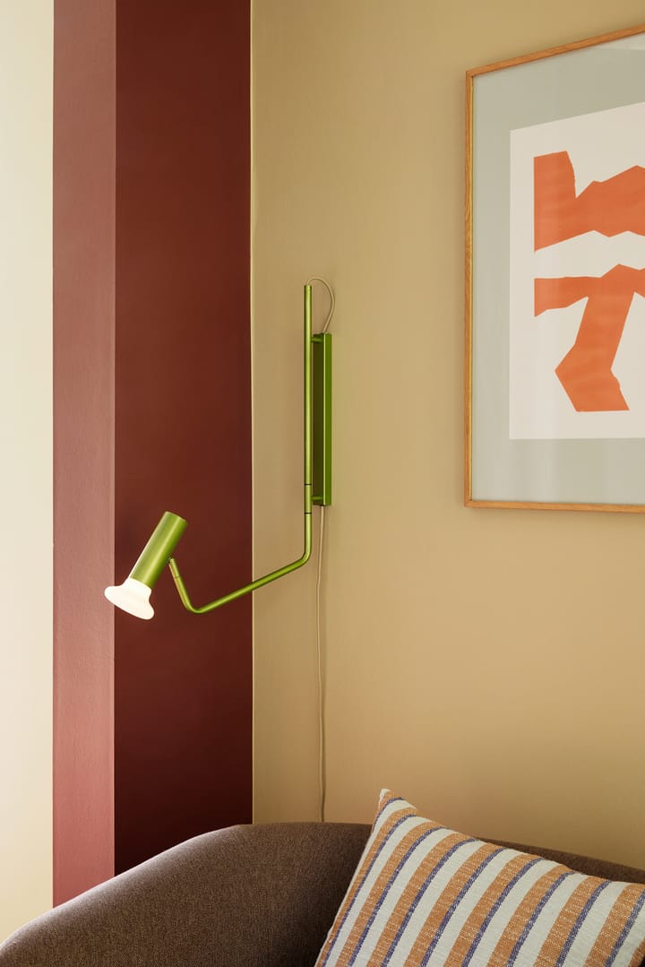 Hübsch Wally vegglampe, Light green Hübsch Interior