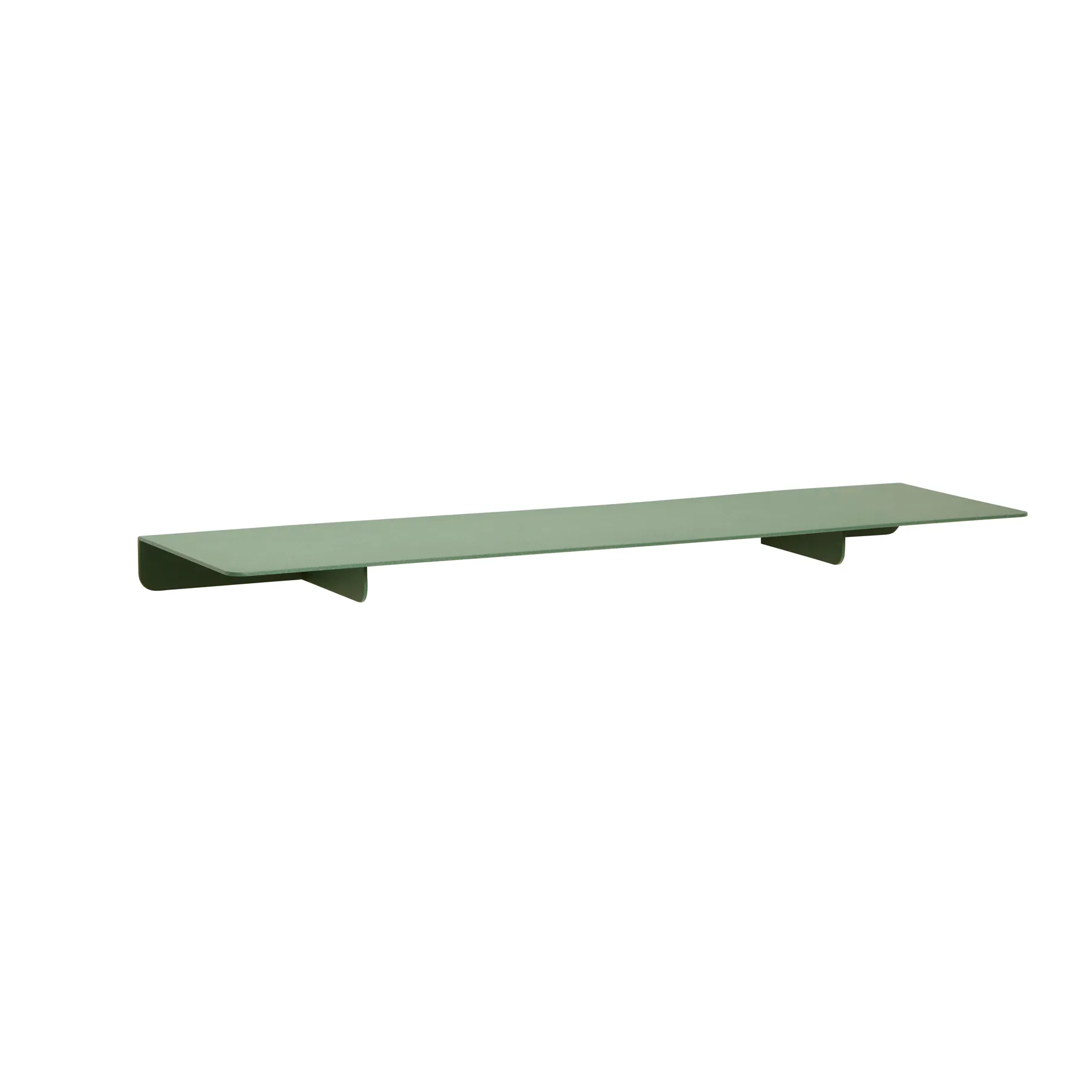 Hylle 15x50 cm, Metall-grønn Hübsch Interior