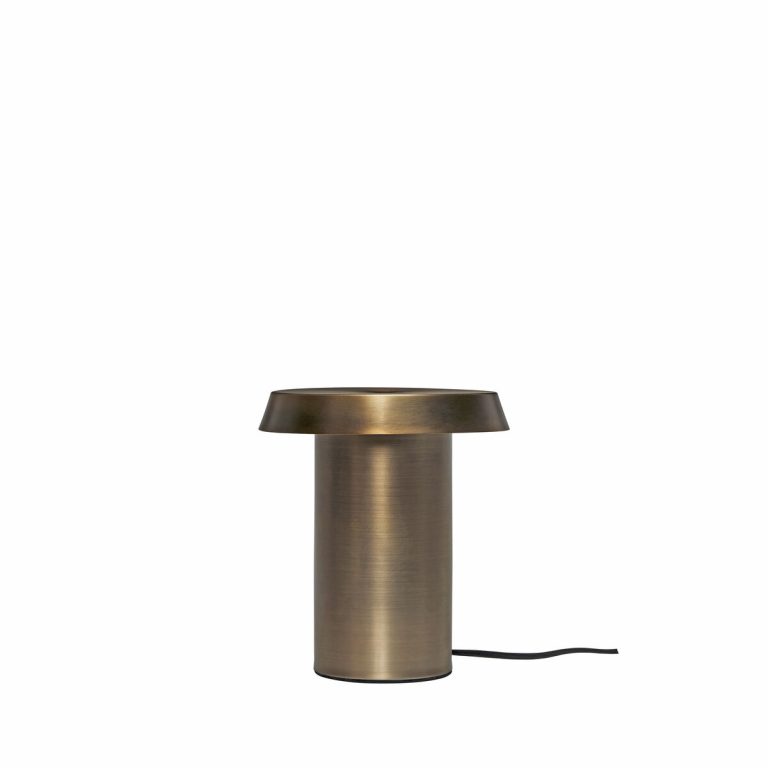 Hübsch Keen bordlampe Messing