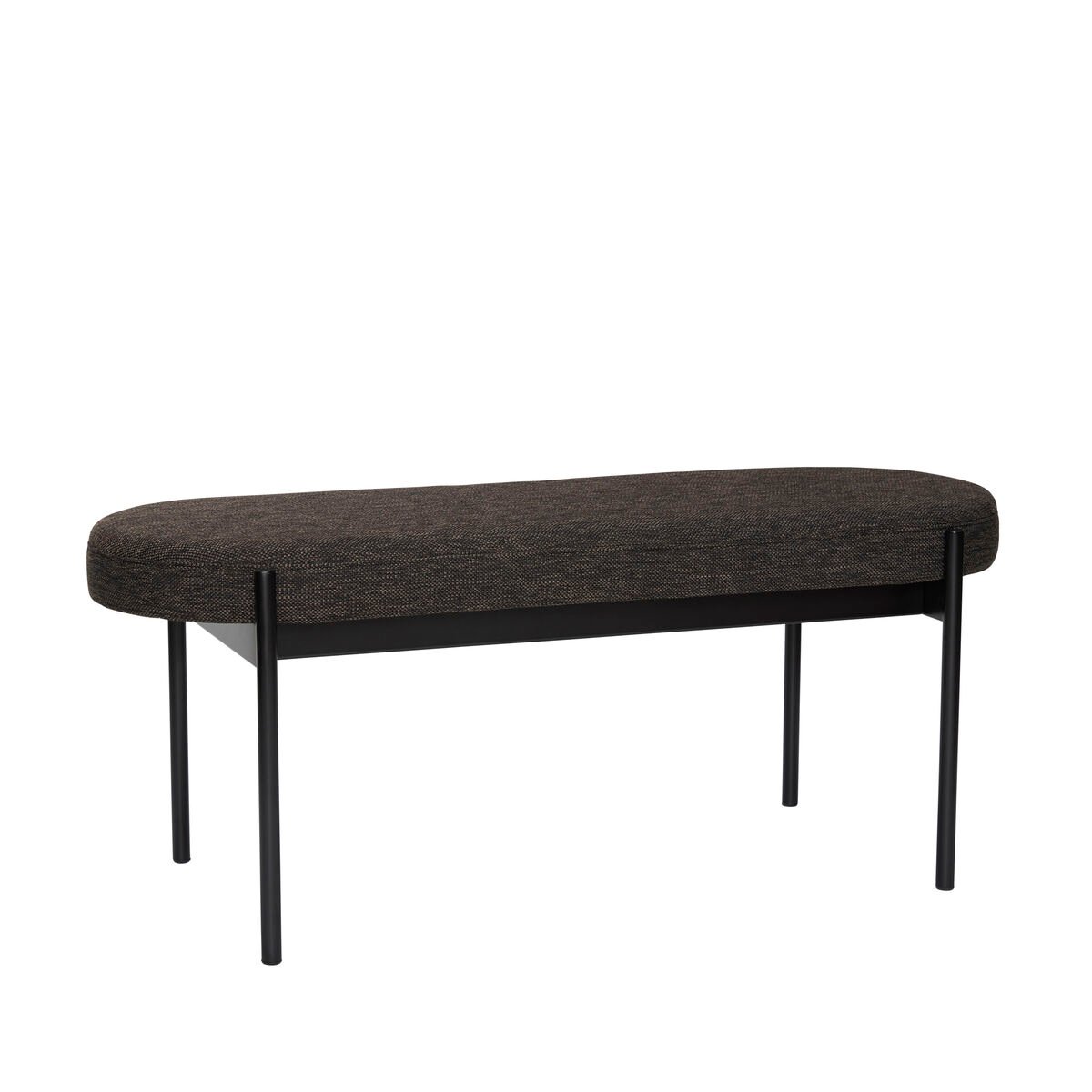 Hübsch Klint benk 110 cm Svart