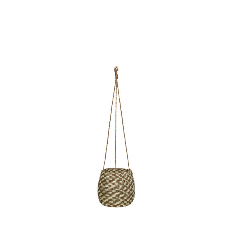 Hübsch Kurv Faye Checky 20 cm Natur