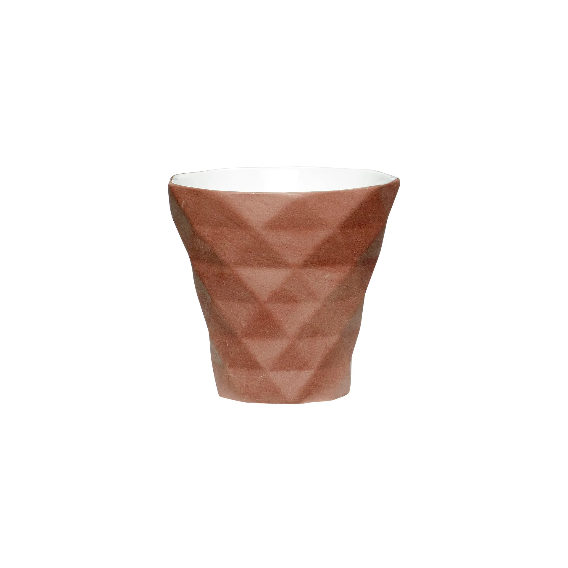 Lyslykt Ø9 cm, Brun Hübsch Interior