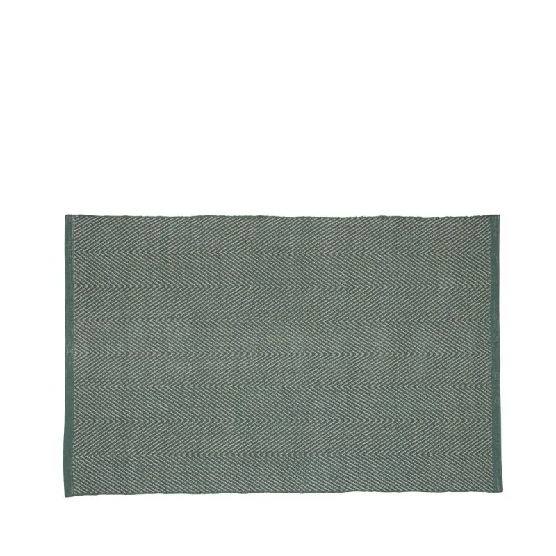 Mellow teppe 120x180 cm, Grønn 120x80 cm Hübsch