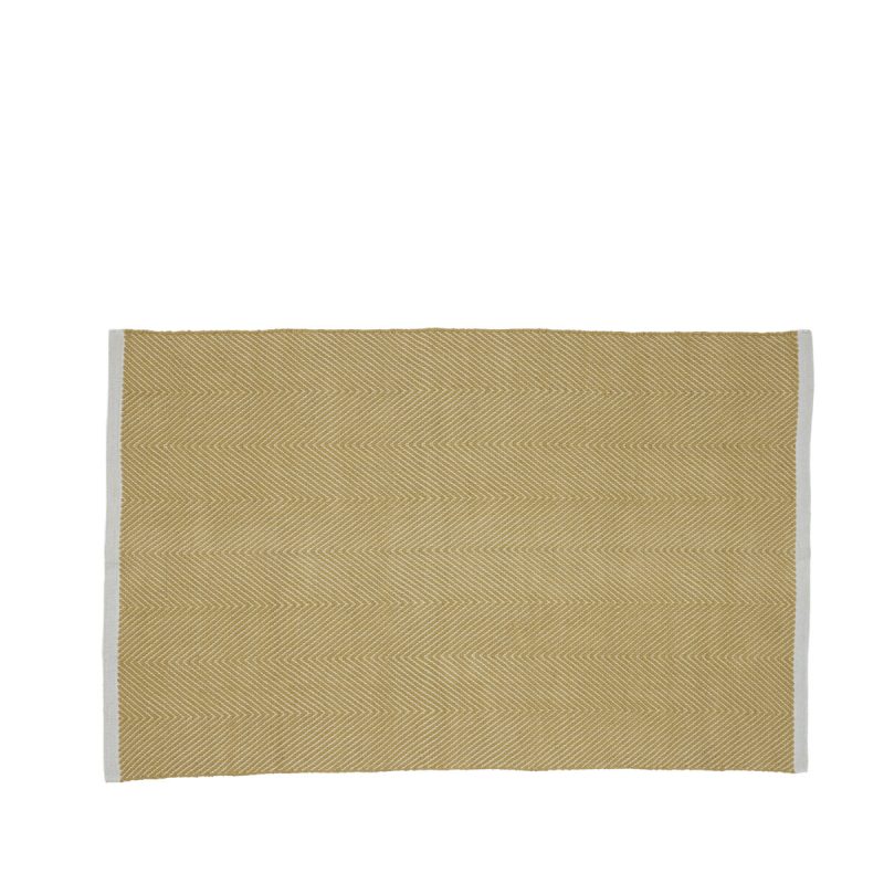 Hübsch - Mellow Teppe 120x180 Yellow