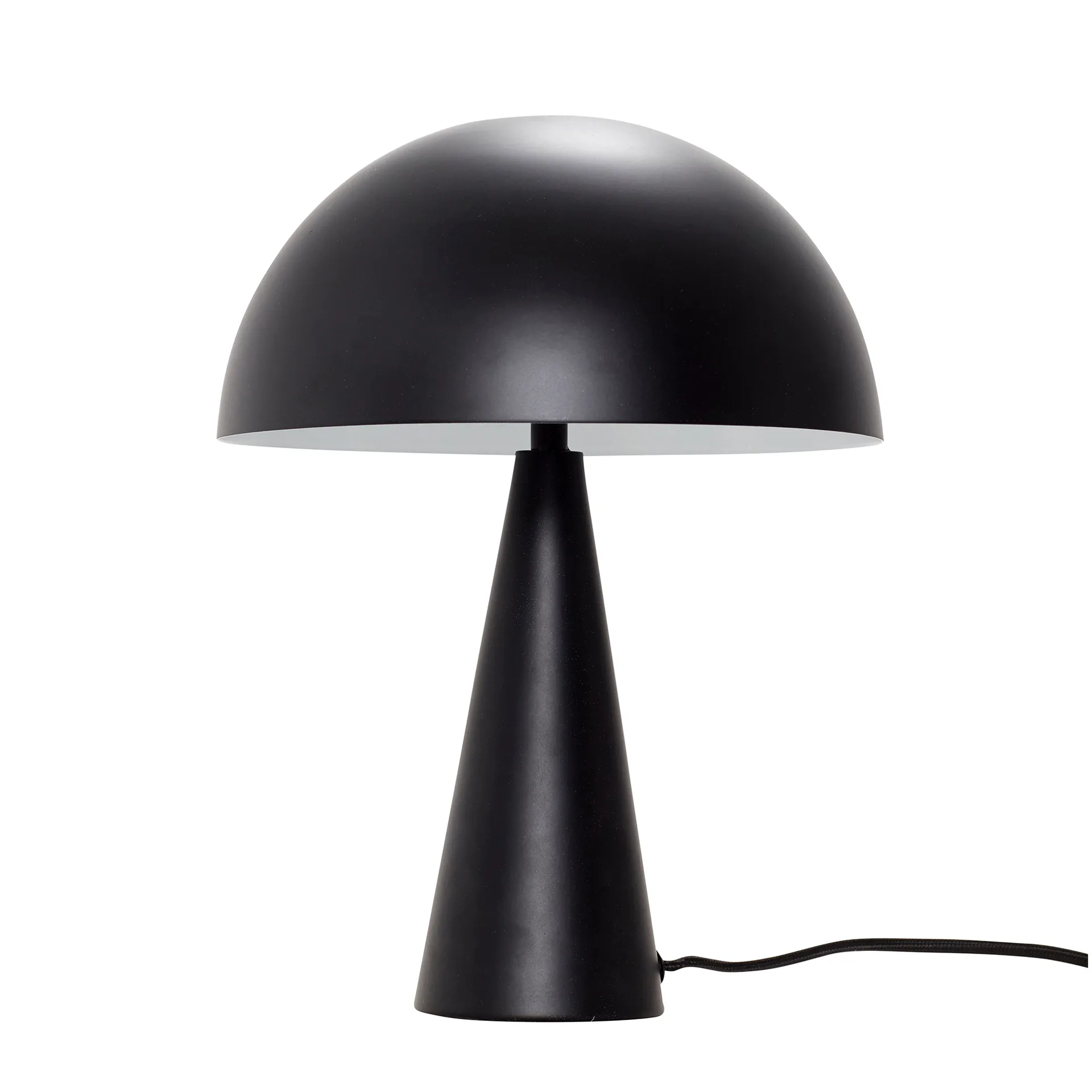 Mush bordlampe, Black, mini 34 cm Hübsch Interior