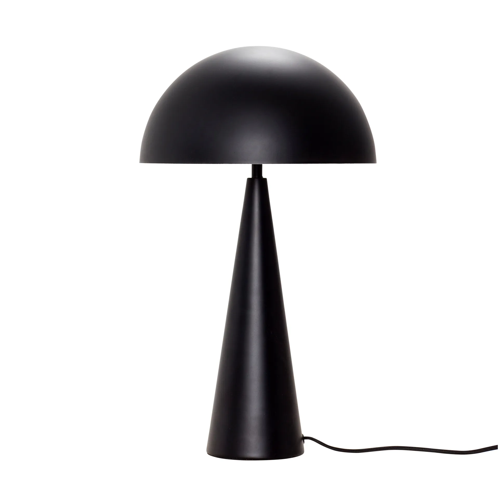Mush bordlampe furu, Black Hübsch Interior
