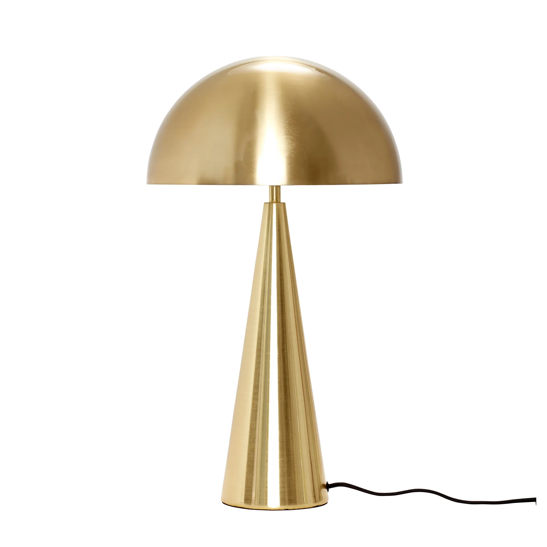 Mush bordlampe furu, Brass Hübsch Interior
