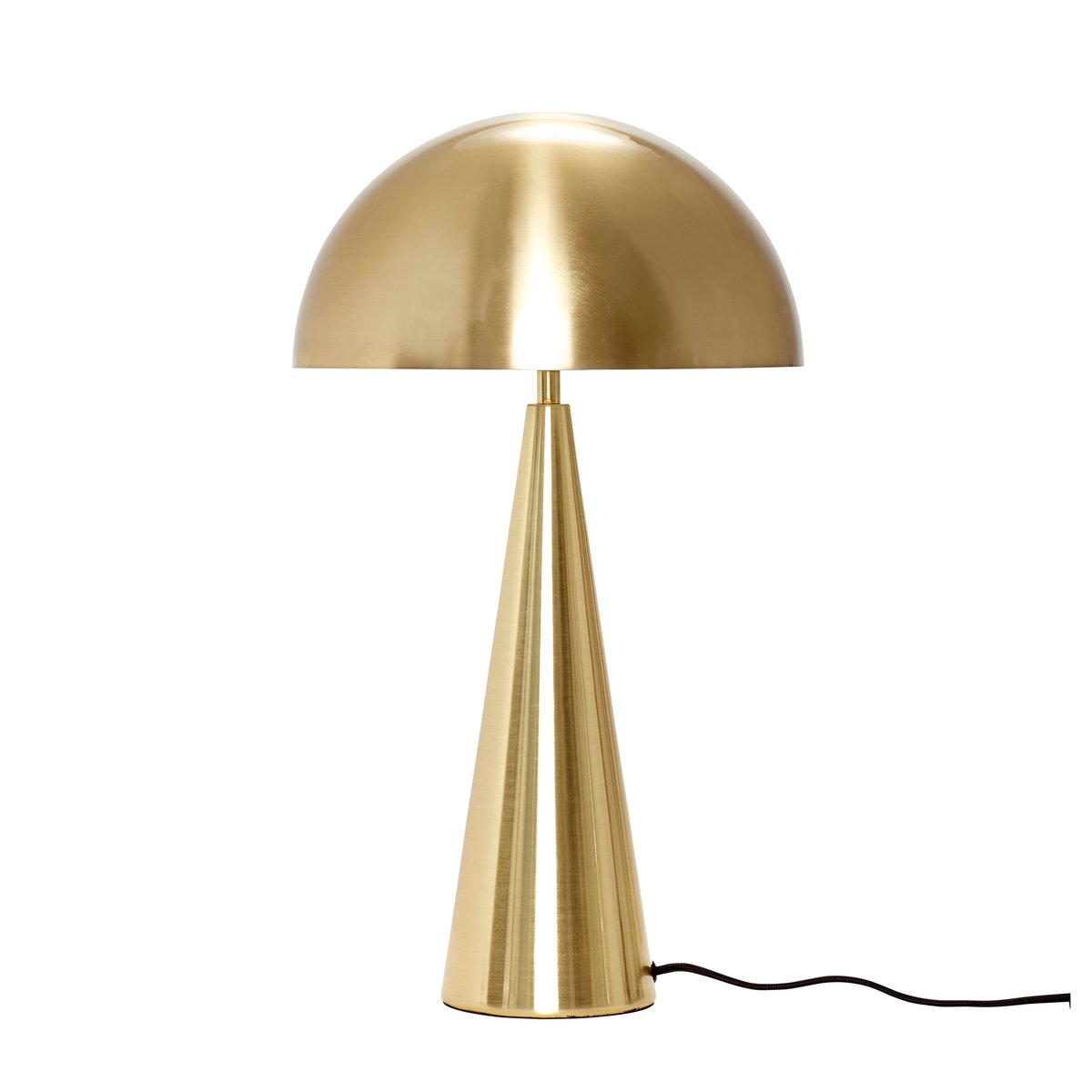 Hübsch - Mush Bordlampe Large Brass
