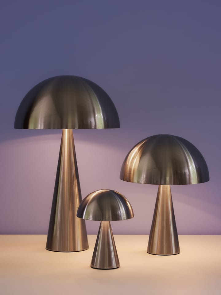 Mush bordlampe furu, Nikkel Hübsch Interior
