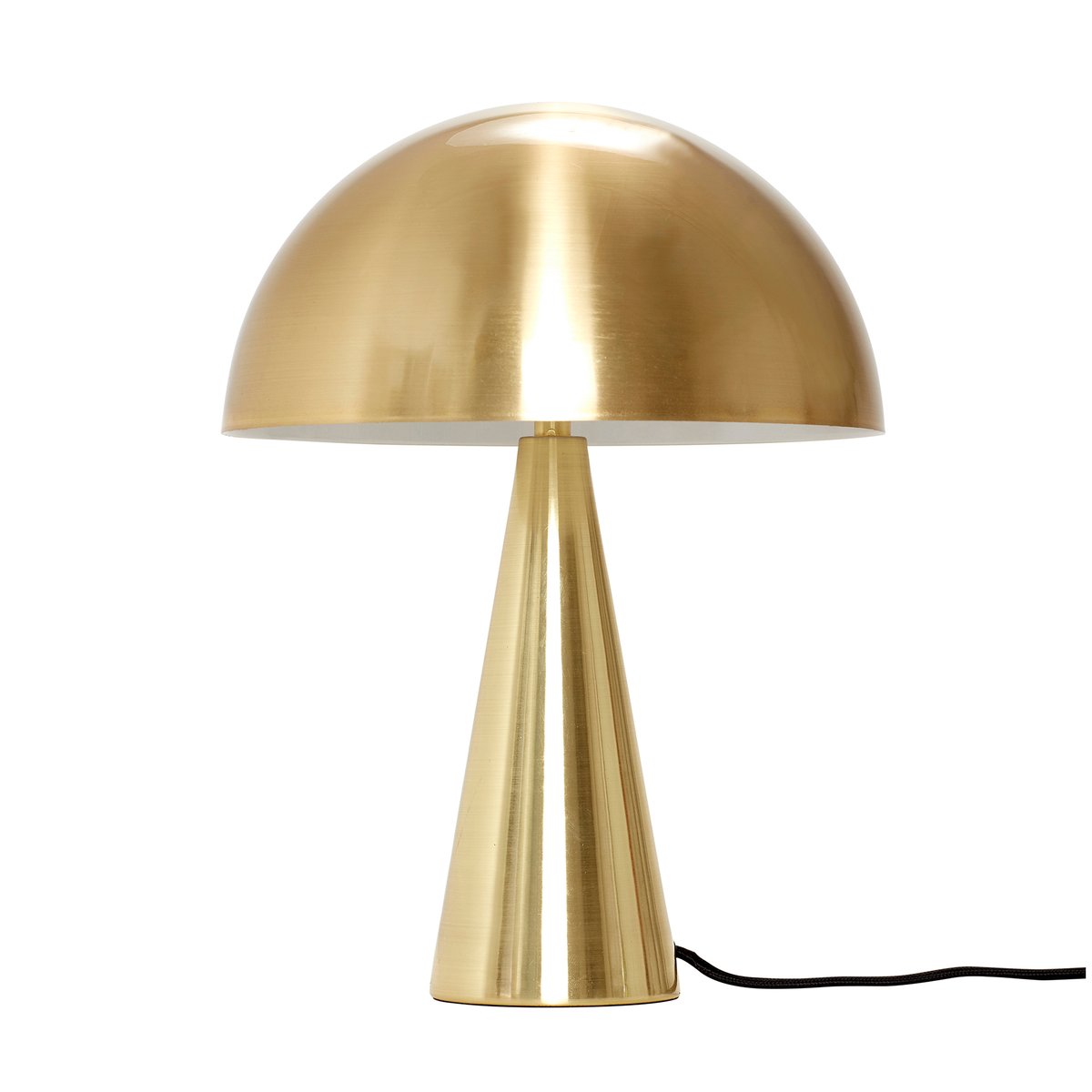 Hübsch Mush bordlampe mini Brass