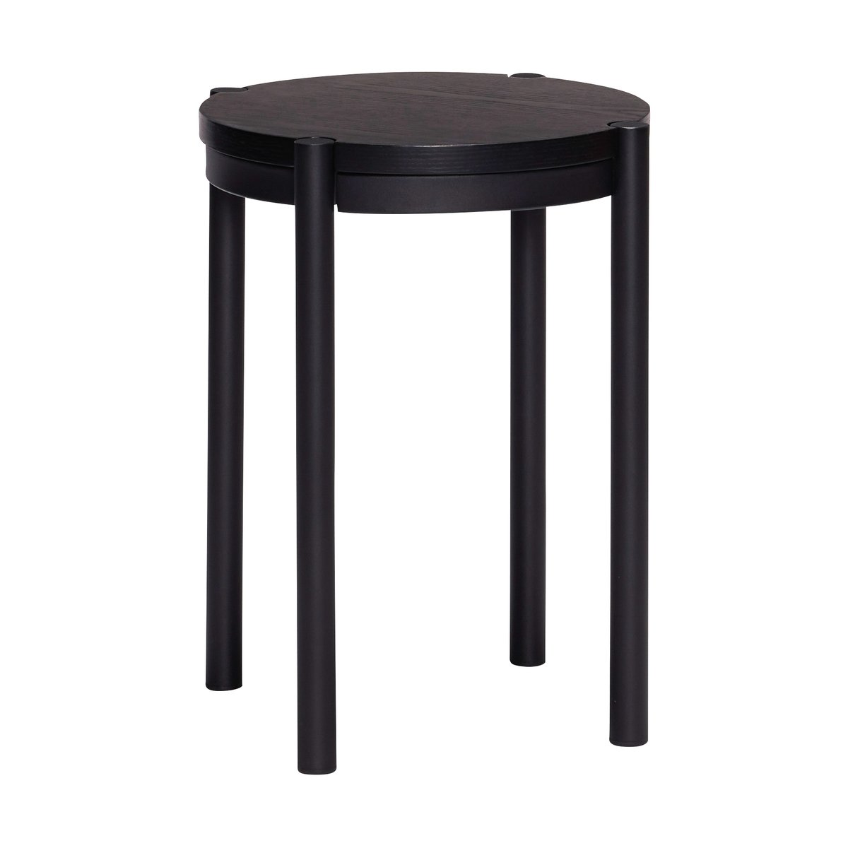 Hübsch Oto pall Svart