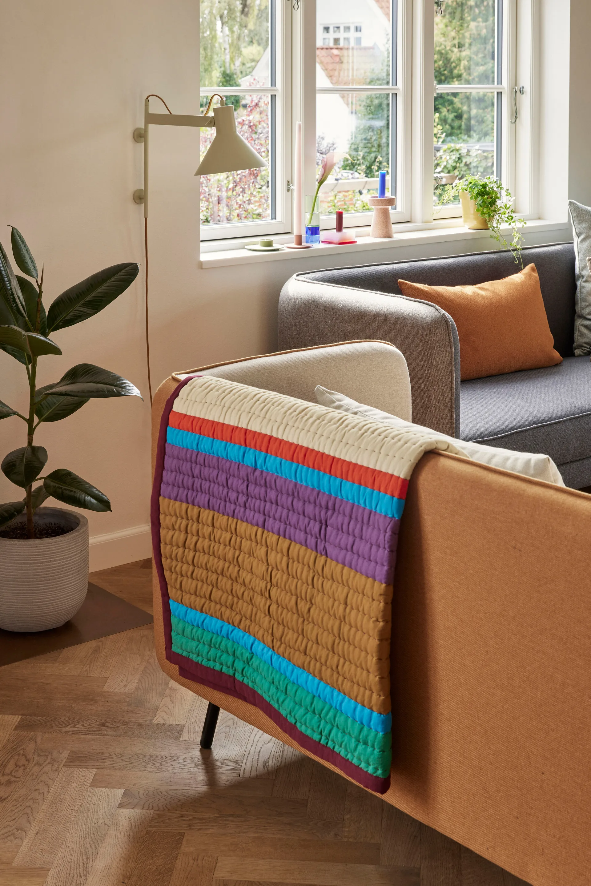 Pavilion pledd, Multicolour, 140x200 cm Hübsch Interior