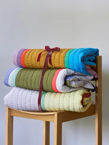 Pavilion pledd - Multicolour, 140x200 cm - Hübsch Interior