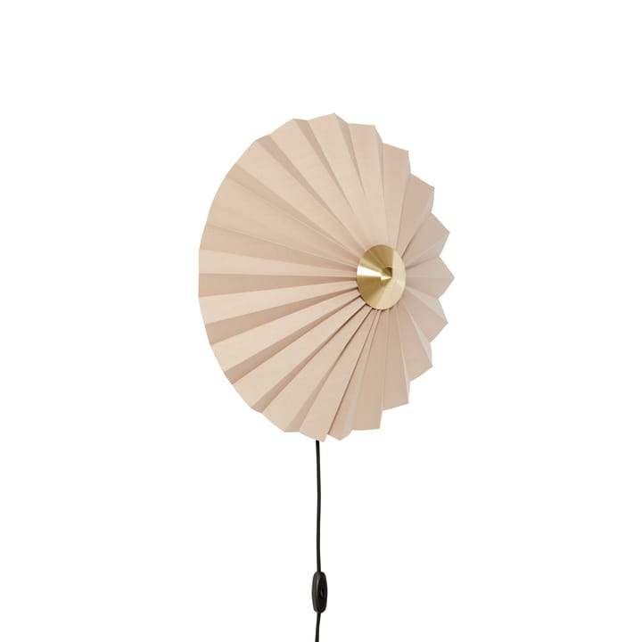 Pliss vegglampe - Beige - Hübsch