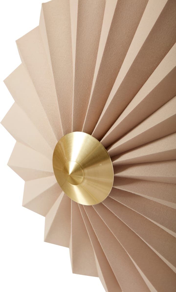 Pliss vegglampe, Beige Hübsch Interior