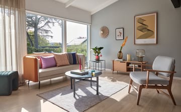 Pliss vegglampe - Beige - Hübsch Interior