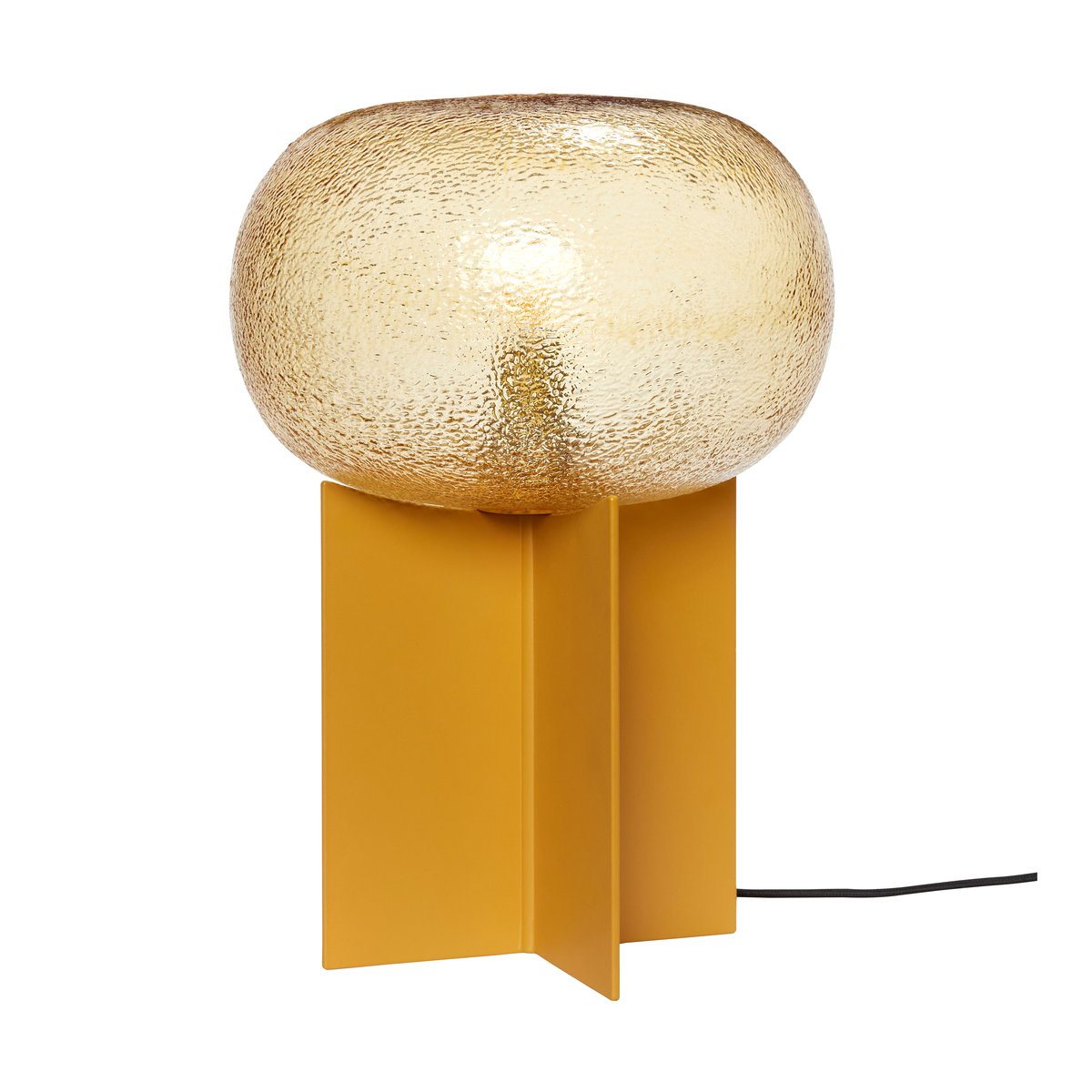 Hübsch Podium bordlampe Amber