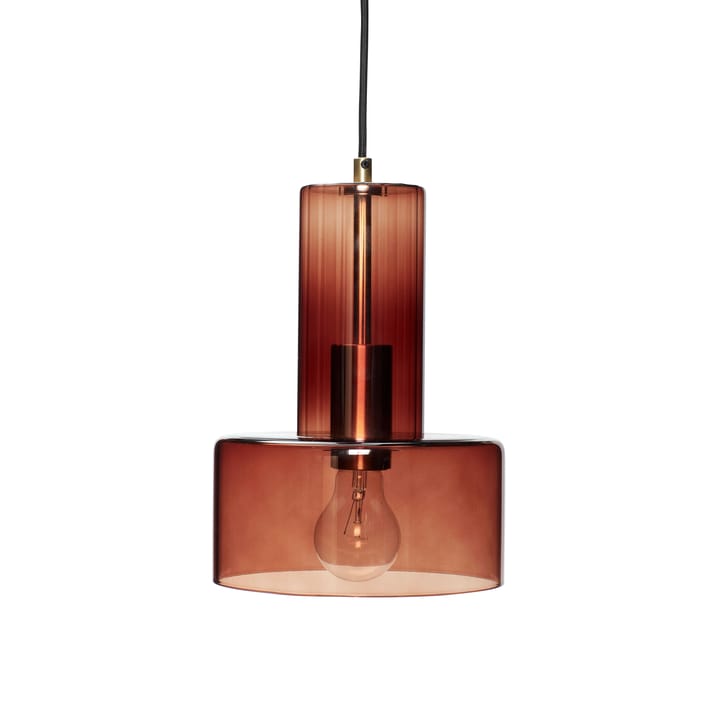 Ripple taklampe - Amber - Hübsch
