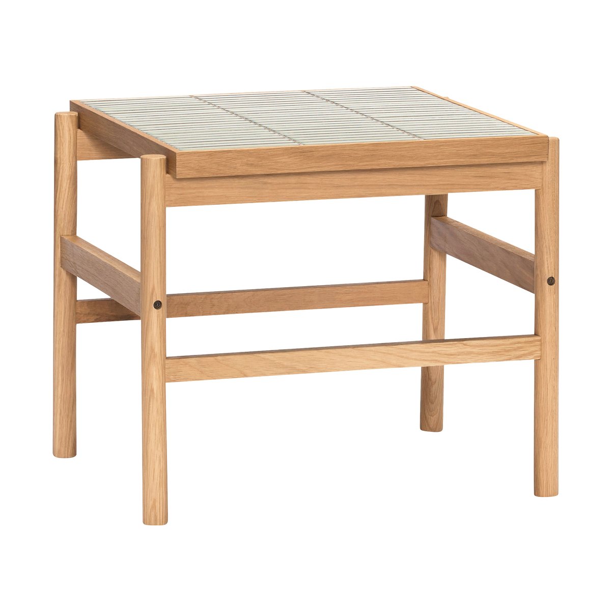 Hübsch Tile sidebord Eik-mint