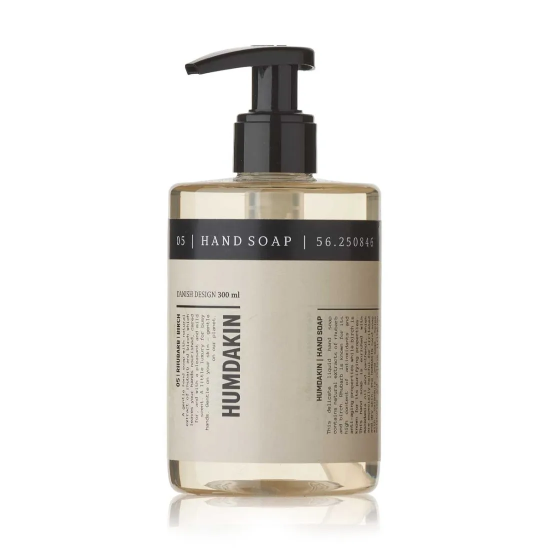 Humdakin håndsåpe 300 ml, Rhubarb & birch Humdakin