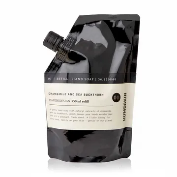 Humdakin håndsåpe refill 750 ml - Chamomille & sea buckthorn - Humdakin