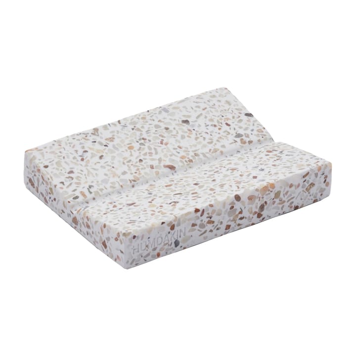 Humdakin Terrazzo såpeskål 9 x 19 cm - Rød-beige - Humdakin