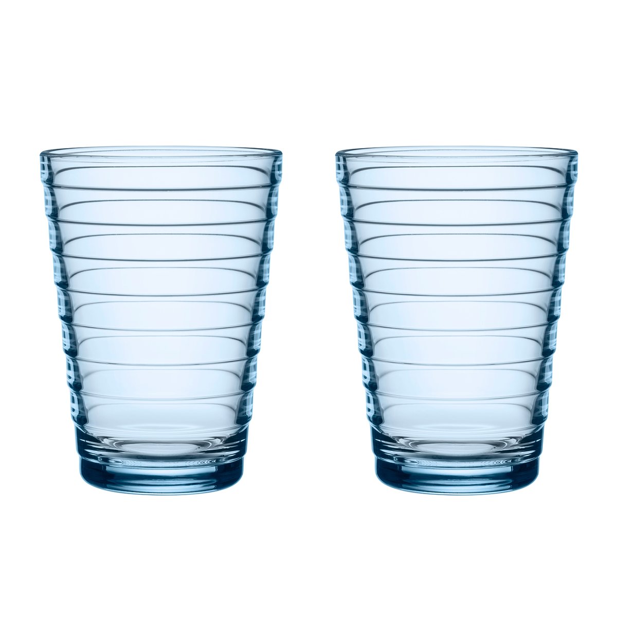 Aino Aalto Vannglass 33 cl. 2 stk, Aqua
