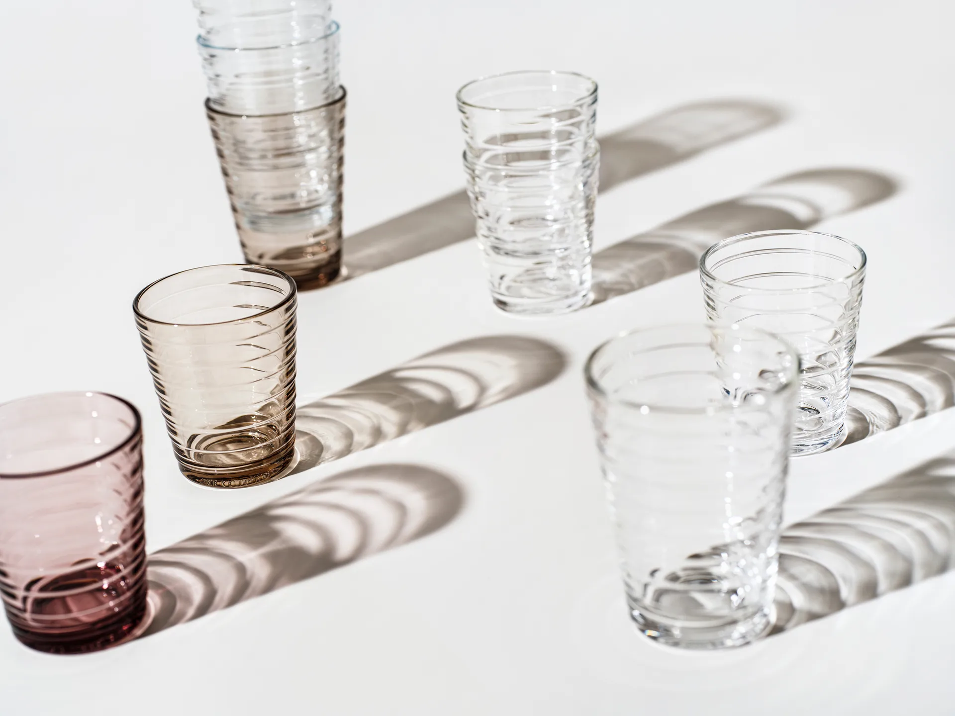 Aino Aalto vannglass 2-pack 33 cl, klar Iittala