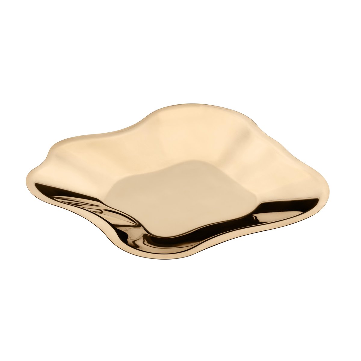 Iittala Alvar Aalto fat roségull liten (358 mm)
