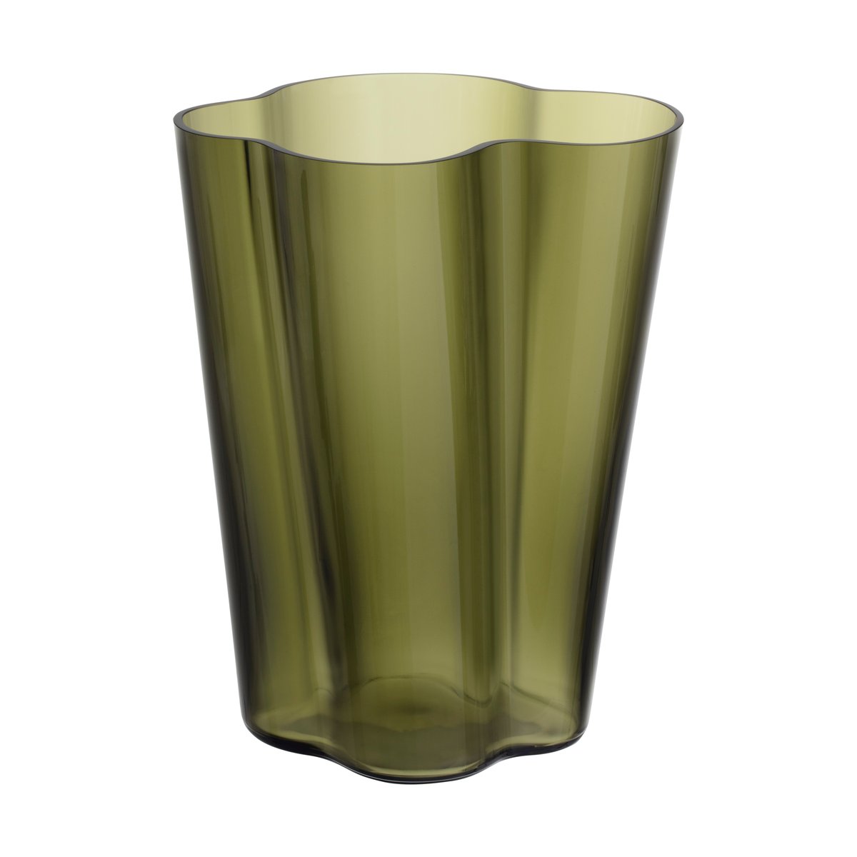 Iittala Alvar Aalto vas mossgrønn 270 mm