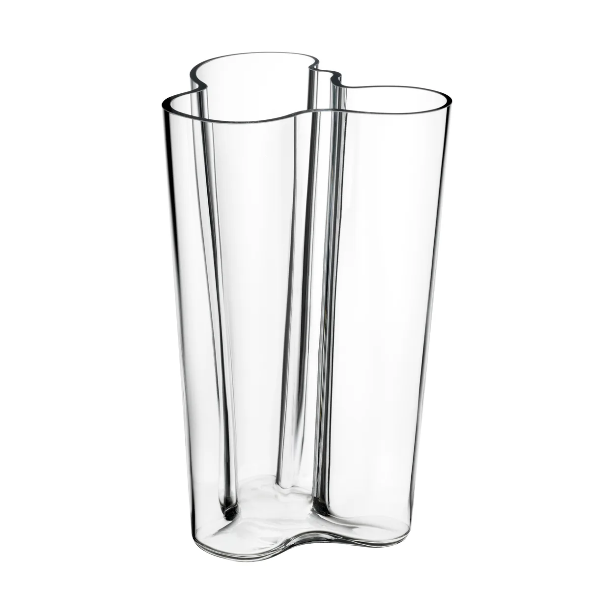 Iittala Alvar Aalto vase klar 251 mm