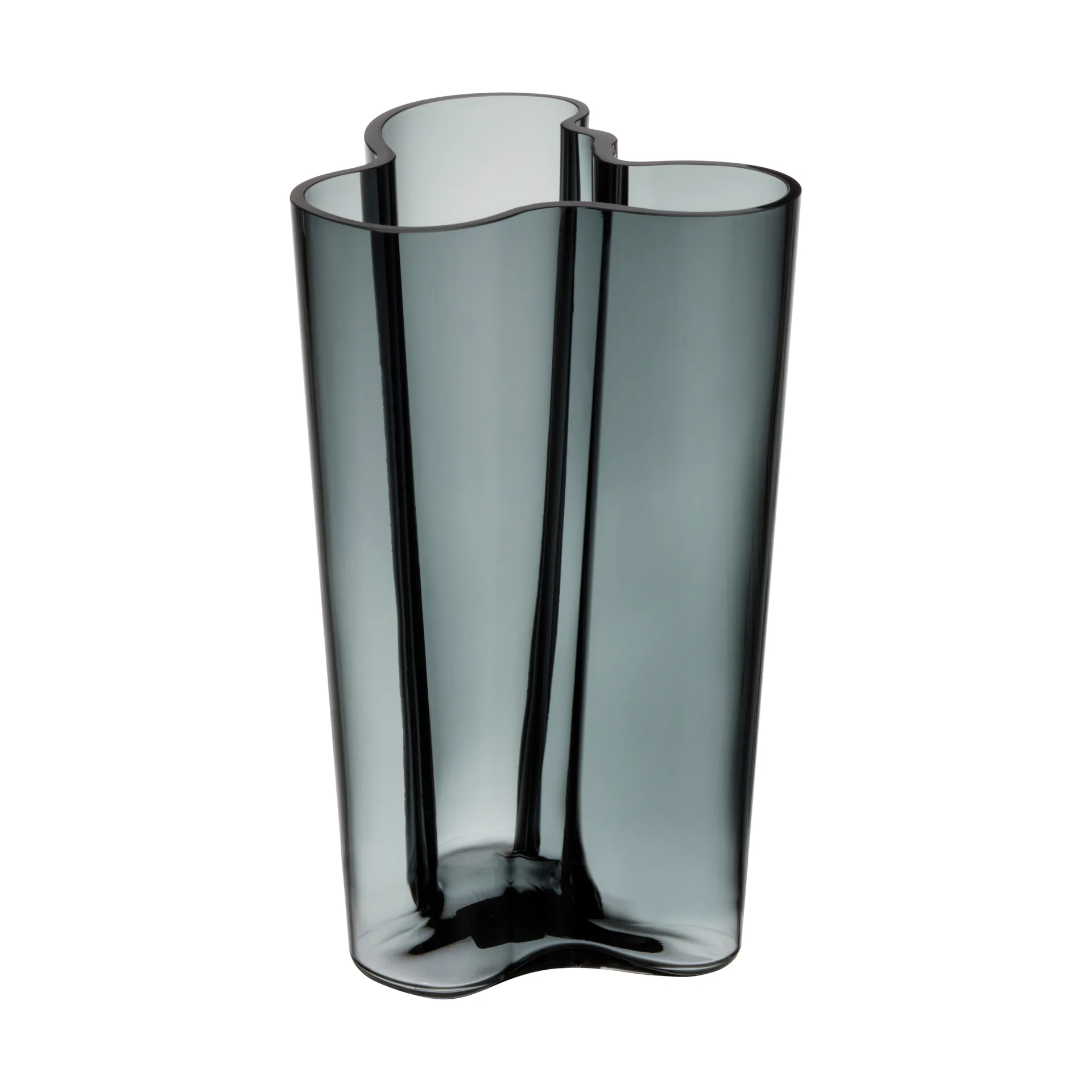 Alvar Aalto vase mørkegrå, 251 mm Iittala