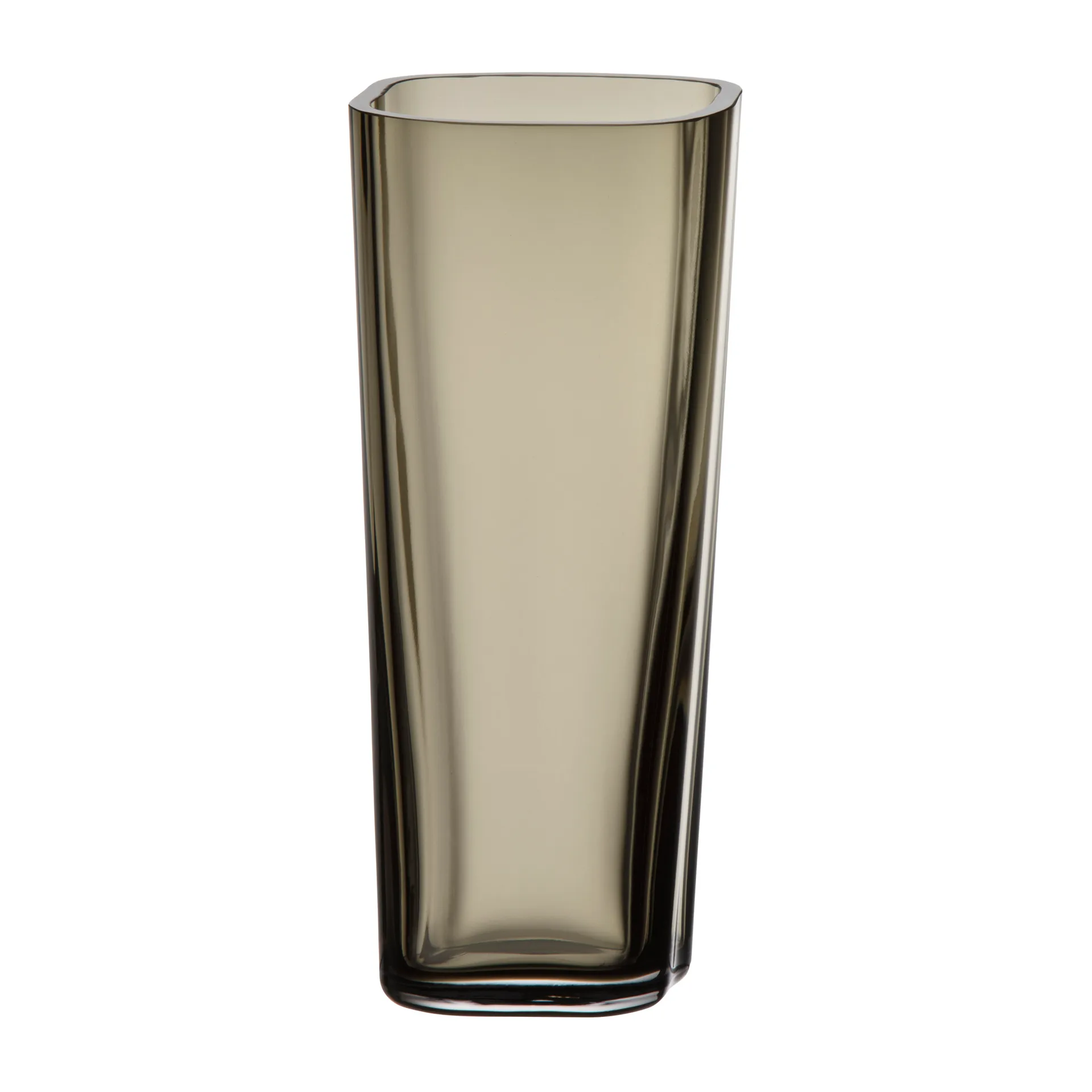 Alvar Aalto vase røykgrå, 180 mm Iittala