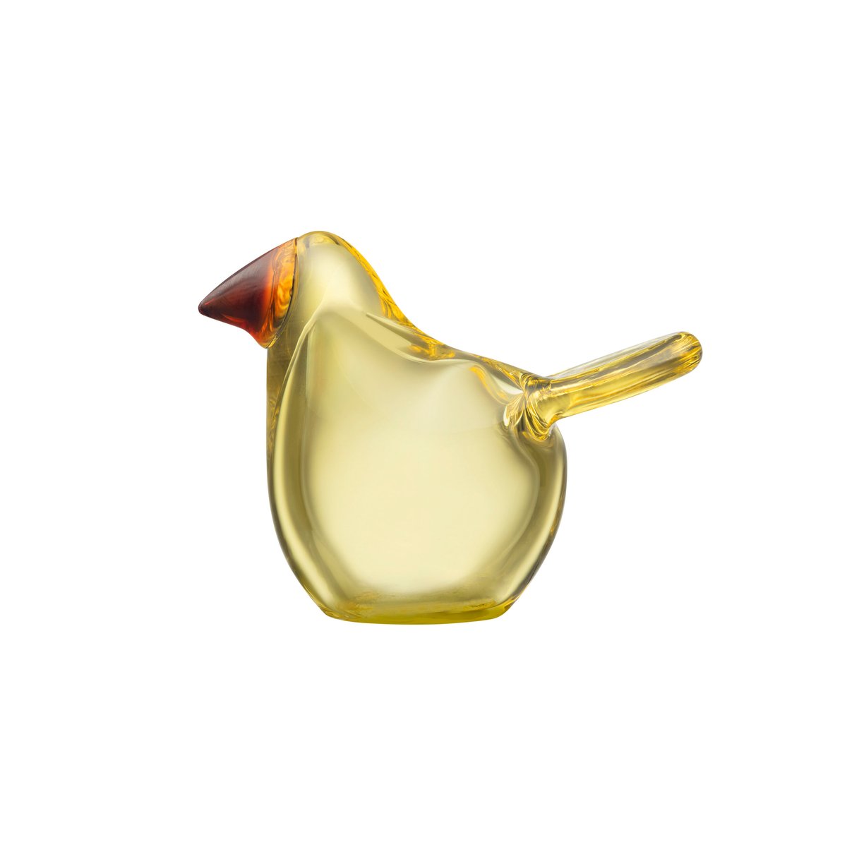 Iittala Birds by Toikka fluefanger Citron-kobber