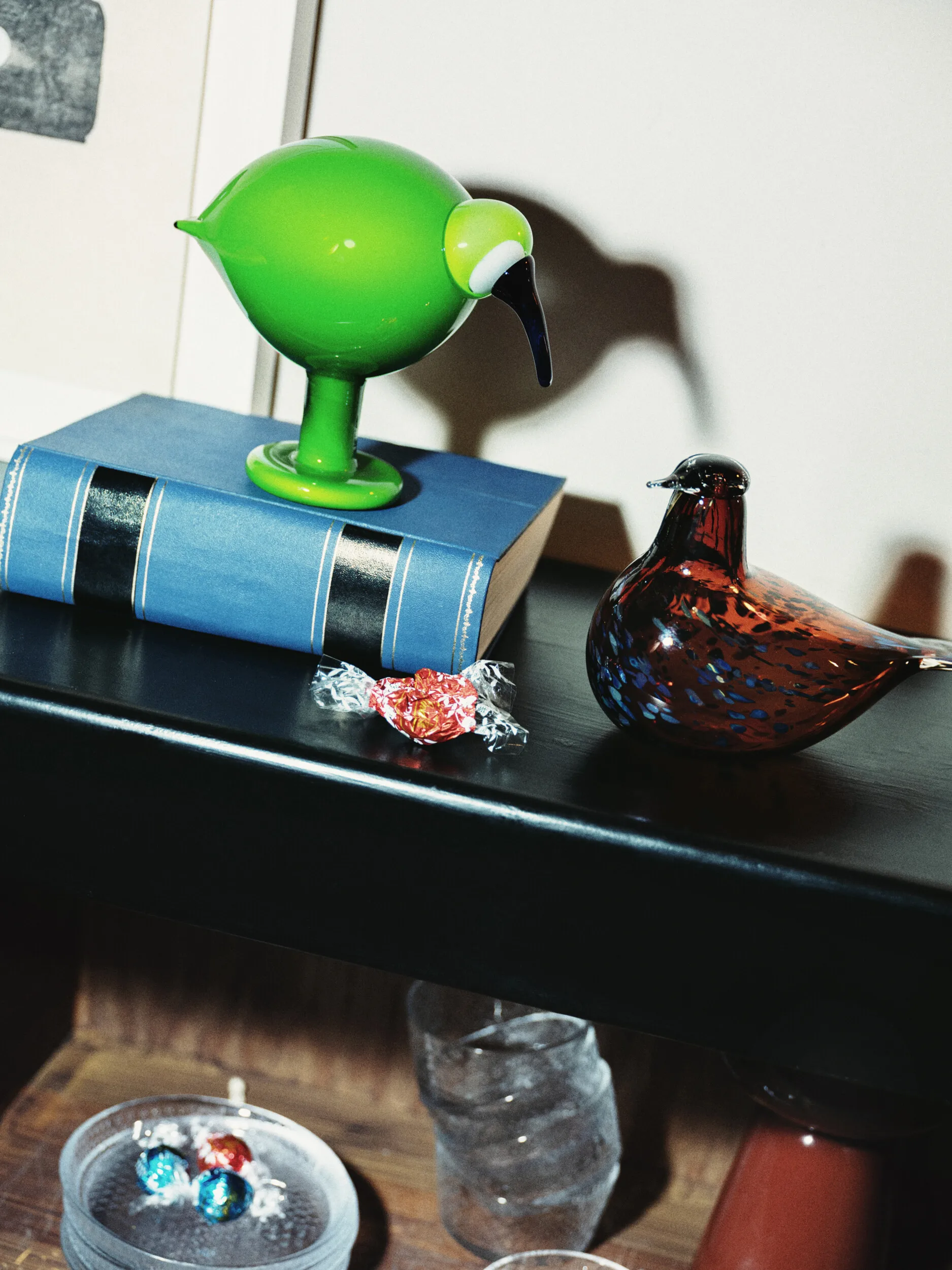 Birds by Toikka, rubinfugl Iittala