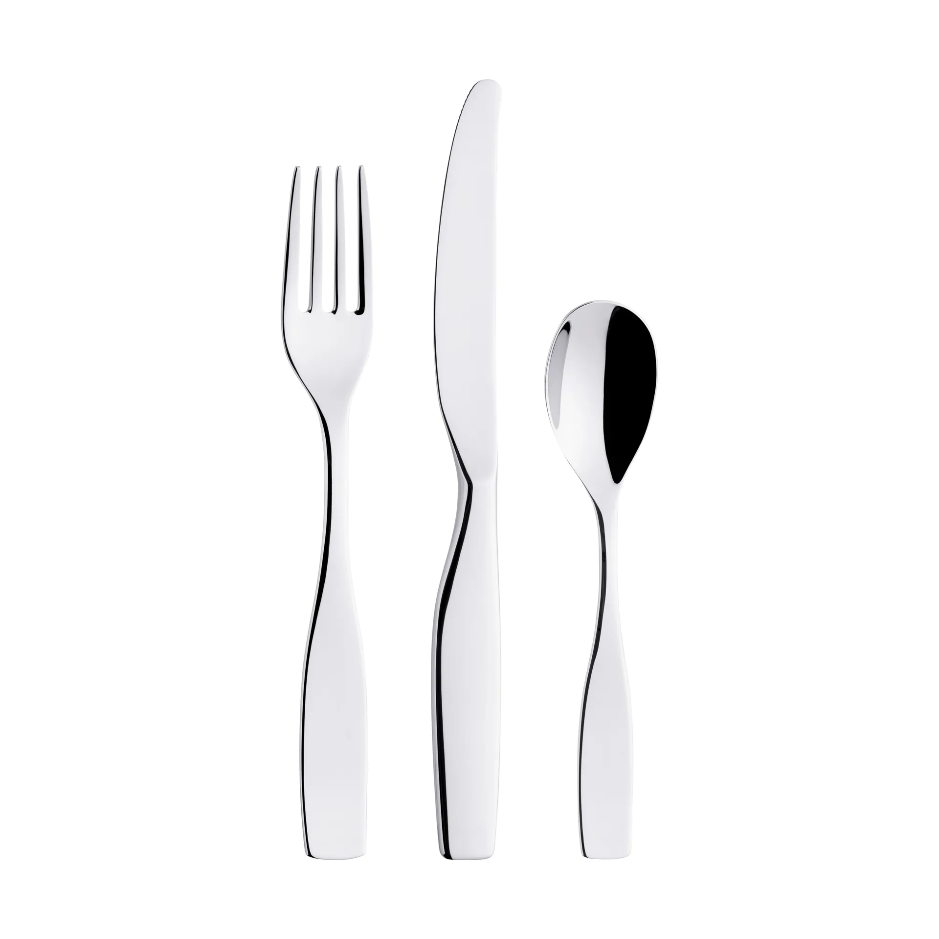 Citterio 98 dessertbestikk 12 deler gavepakning, Blank rustfritt stål Iittala