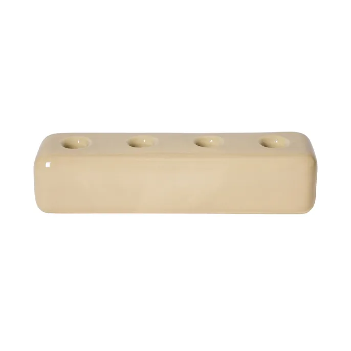 Element lysestake - Sand, 4 lys - Iittala
