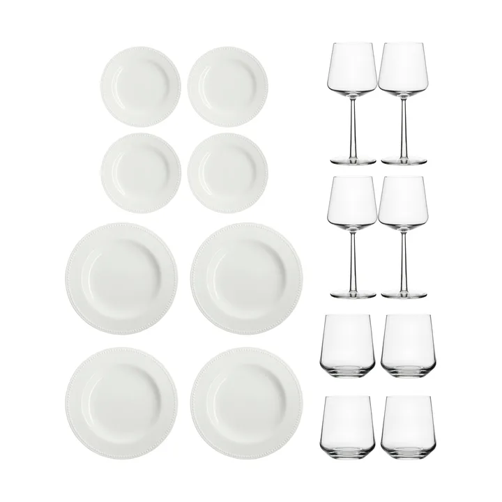 Essence & Dots middagsstartsett 32 deler - Kremhvit - undefined - Iittala