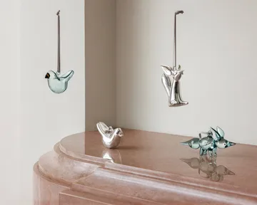Iittala glassfugl - Speil, mini, 3-pakning - Iittala