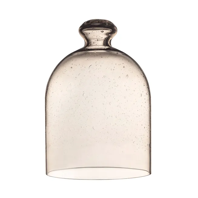 Iittala glasskuppel 160x220 mm, Sand, bobleglass Iittala