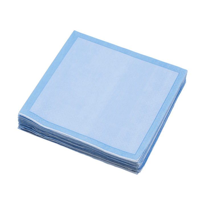 Iittala papirservietter 33x33 cm 20-pakning, Isblå-blå Iittala