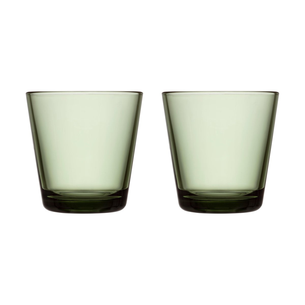 Iittala Kartio glass 21 cl 2 pakk Furugrønn