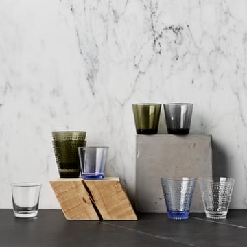 Kartio glass 21 cl 2 pakk - Mørkegrå - Iittala