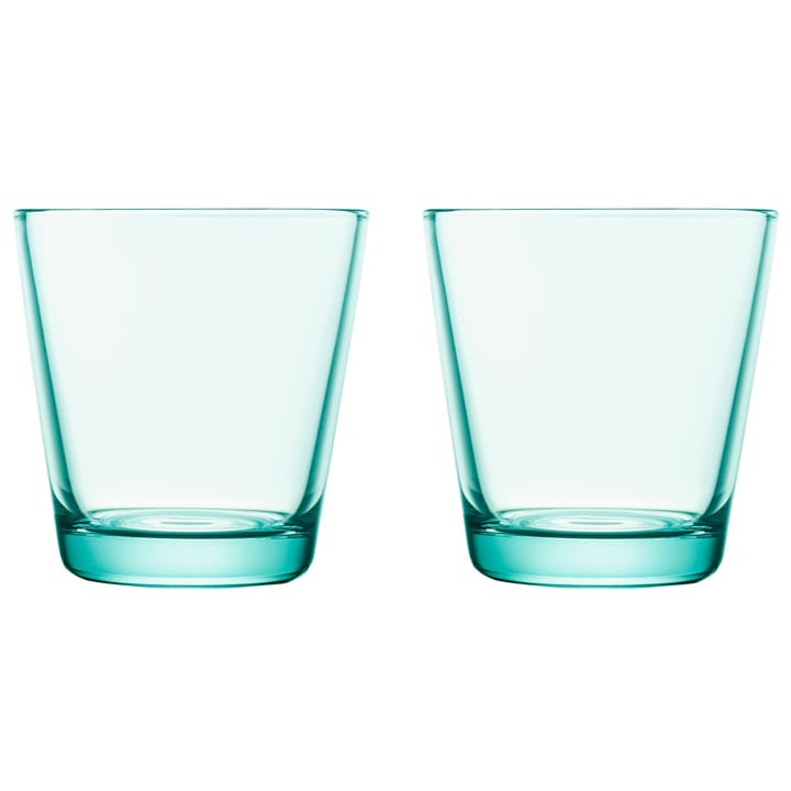 Kartio glass 21 cl 2 pakk, vanngrønn Iittala