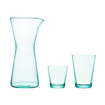 Kartio glass 21 cl 2 pakk - vanngrønn - Iittala