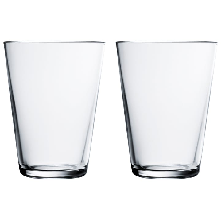 Kartio vannglass 40 cl 2-stk., klar Iittala