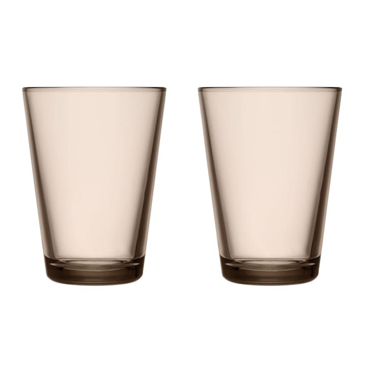 Kartio vannglass 40 cl 2-stk., Lin Iittala