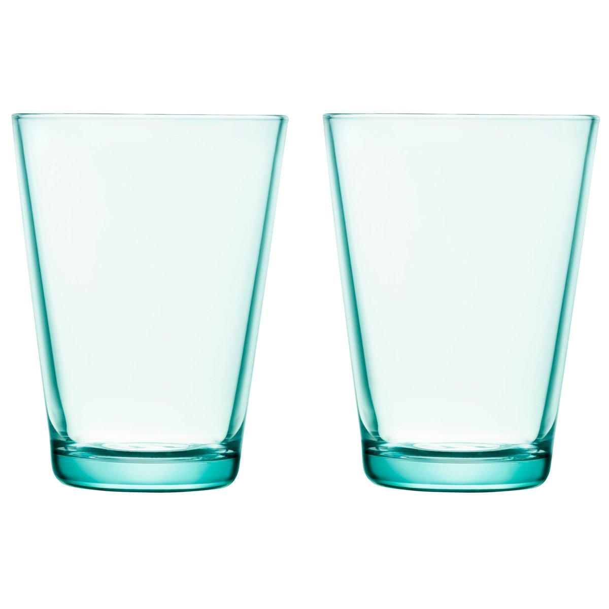 Iittala Kartio vannglass 40 cl 2-stk. vanngrønn